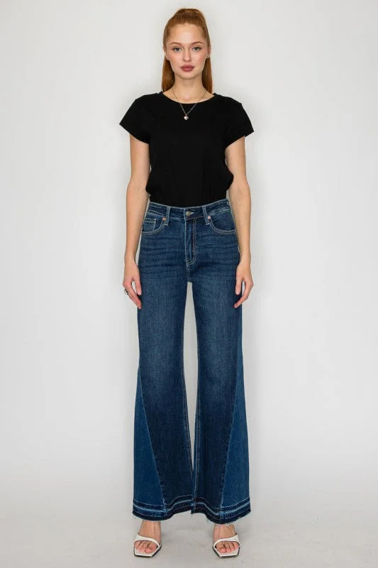 AT2005WDM - HIGH RISE FLARE JEANS