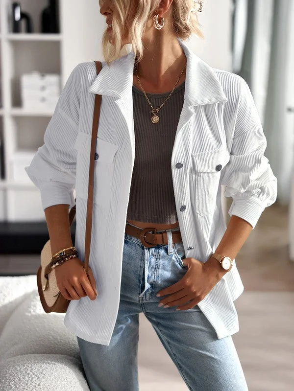 Womens Shacket Jacket Shirts Blouses Tops