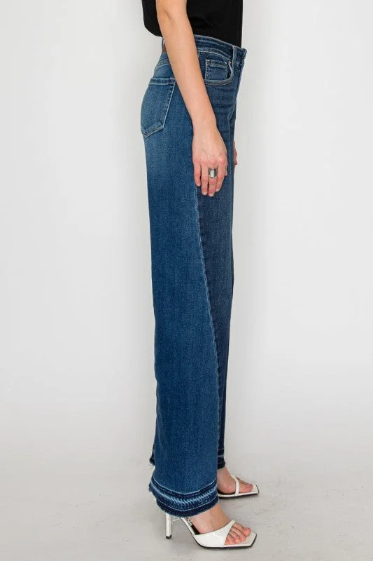 AT2005WDM - HIGH RISE FLARE JEANS