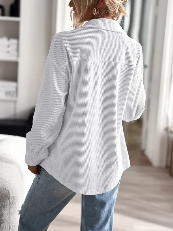 Womens Shacket Jacket Shirts Blouses Tops